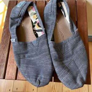 Navy Blue TOMS Shoes